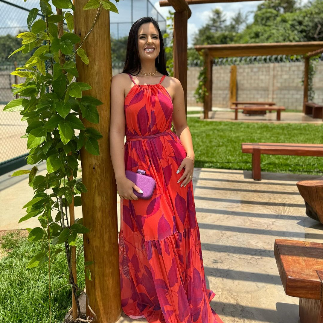 Vestido Longo Flower #2 - CARMEM DAVI